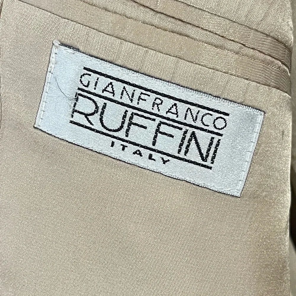 Gianfranco Ruffini Tan Suit pants size Small 36